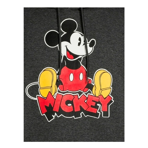 New Disney Unisex Mickey Mouse Pullover Graphic Hoodie Sz.M - Picture 3 of 3